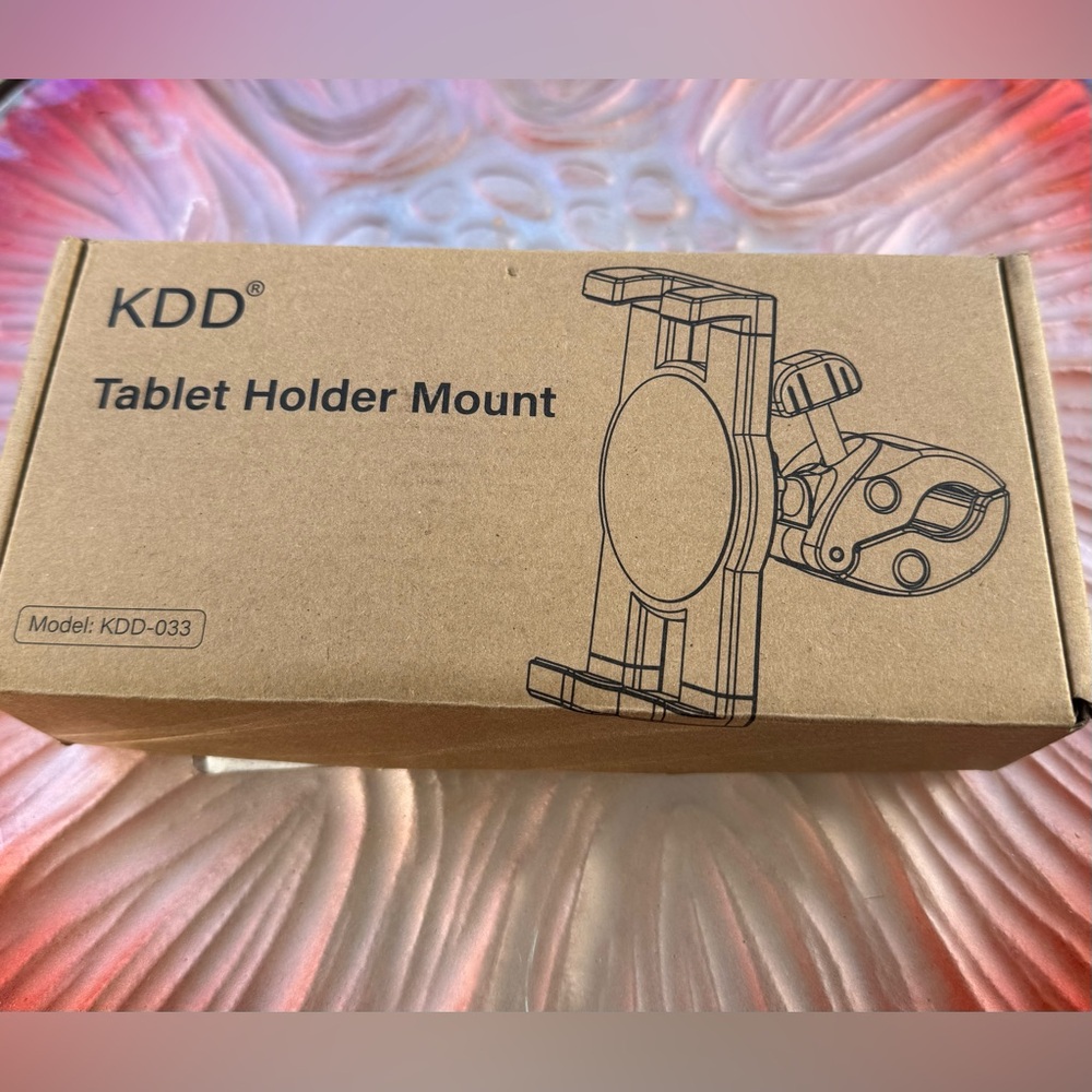 Black Tablet Holder Mount